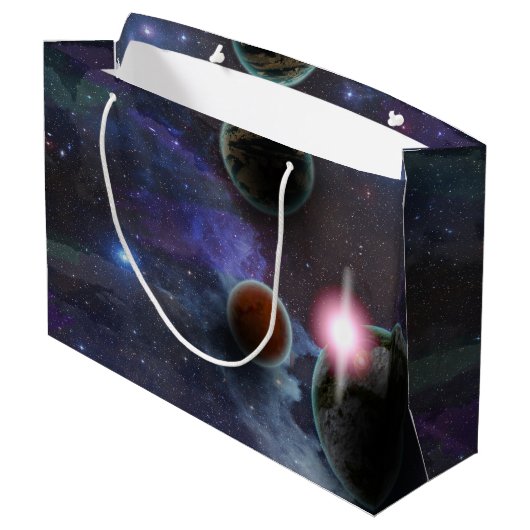Grand Sac Cadeau L'espace d'Outa (Dos Angle)