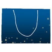 Grand Sac Cadeau L'étoile de Bethléem. Noël personnalisé (Dos)