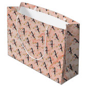 Grand Sac Cadeau Lettre A (Dos Angle)