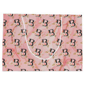 Grand Sac Cadeau Lettre B (Dos)