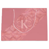 Grand Sac Cadeau LETTRE Batik ROUTINE (Devant)