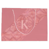 Grand Sac Cadeau LETTRE Batik ROUTINE (Dos)