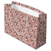 Grand Sac Cadeau Lettre D (Dos Angle)