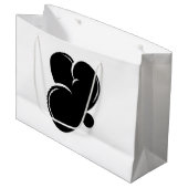 Grand Sac Cadeau Lettre de graffiti Y Essentiel (Devant Angle)