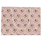 Grand Sac Cadeau Lettre F (Dos)