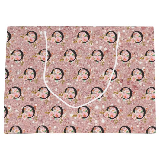 Grand Sac Cadeau Lettre O (Devant)