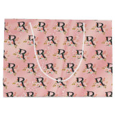 Grand Sac Cadeau Lettre R (Dos)