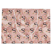 Grand Sac Cadeau Lettre S (Dos)