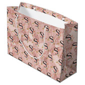 Grand Sac Cadeau Lettre S (Dos Angle)