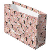 Grand Sac Cadeau Lettre T (Devant Angle)