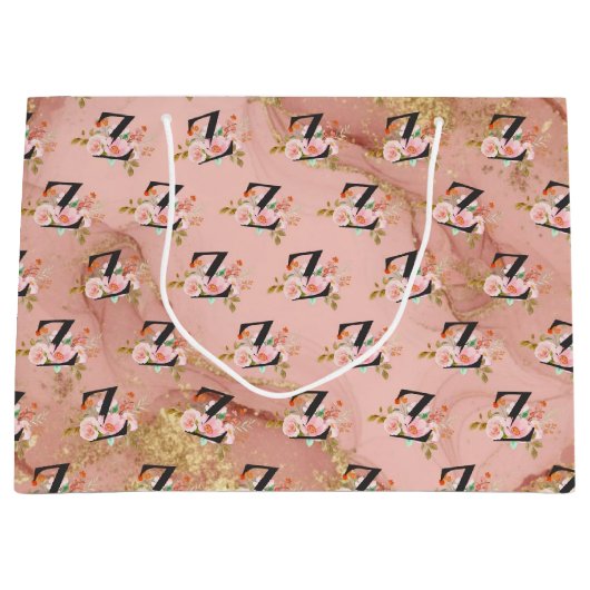 Grand Sac Cadeau Lettre Z (Devant)