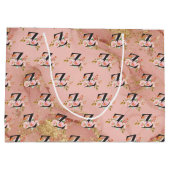 Grand Sac Cadeau Lettre Z (Dos)