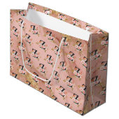 Grand Sac Cadeau Lettre Z (Devant Angle)