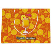 Grand Sac Cadeau Levée de tequila (Devant)