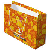 Grand Sac Cadeau Levée de tequila (Devant Angle)