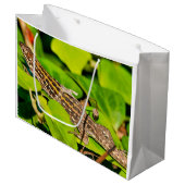 Grand Sac Cadeau Lézard italien (Devant Angle)