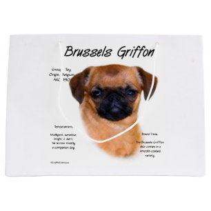 Grand Sac Cadeau L'histoire mouvementée du Griffon bruxellois