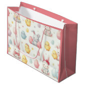 Grand Sac Cadeau Lil Chicks & Bunny's (Devant Angle)