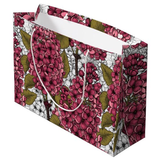 Grand Sac Cadeau Lilac (Dos Angle)