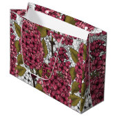 Grand Sac Cadeau Lilac (Devant Angle)