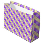 Grand Sac Cadeau Lilac et Peach (Devant Angle)