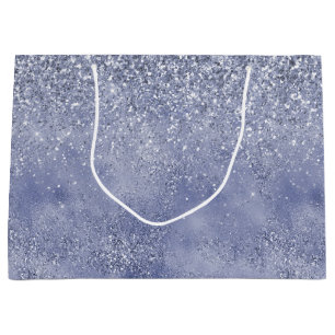 Grand Sac Cadeau Lilac Parties scintillant violette Glitz étincelan