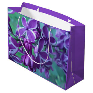 Grand Sac Cadeau Lilac variété de couleurs