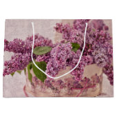 Grand Sac Cadeau Lilacs Dans Une Boîte Casquette Victorienne (Devant)