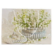 Grand Sac Cadeau Lily De La Vallée (Dos)