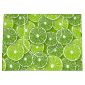 Grand Sac Cadeau Lime pop (Devant)