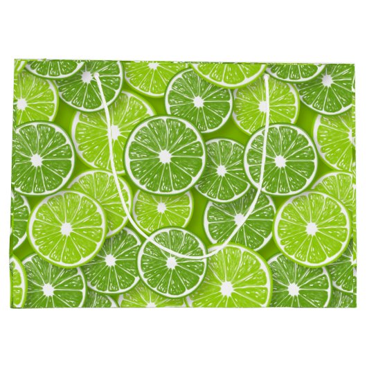 Grand Sac Cadeau Lime pop (Dos)