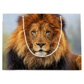 Grand Sac Cadeau Lion d'Afrique 1 (Devant)