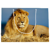 Grand Sac Cadeau Lion d'Afrique 2 (Dos)