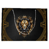 Grand Sac Cadeau Lion majestueux (Dos)