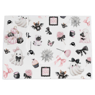 Grand Sac Cadeau Little Boo Halloween