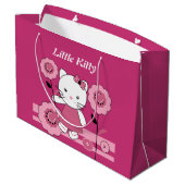 Grand Sac Cadeau Little Kitty (Dos Angle)
