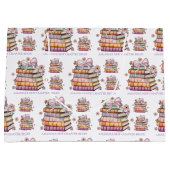 Grand Sac Cadeau Livre d'histoires de nouveau chapitre Shower de ma (Devant)