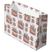 Grand Sac Cadeau Livre d'histoires de nouveau chapitre Shower de ma (Devant Angle)