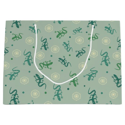 Grand Sac Cadeau Lizard (Devant)