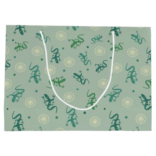 Grand Sac Cadeau Lizard (Dos)
