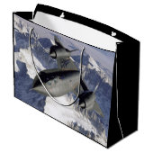 Grand Sac Cadeau Lockheed SR-71B Blackbird (Dos Angle)