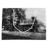 Grand Sac Cadeau Locomotive (Devant)