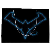 Grand Sac Cadeau Logo de nuit Gotham Knights (Dos)