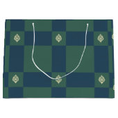 Grand Sac Cadeau Logo essence verte (Devant)