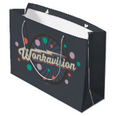 Grand Sac Cadeau Logo Wonkavision (Dos Angle)