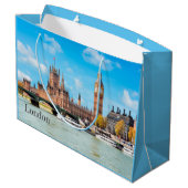Grand Sac Cadeau Londres, Royaume-Uni Big Ben View (Dos Angle)