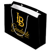 Grand Sac Cadeau Long Beach State Logo Graduation (Dos Angle)