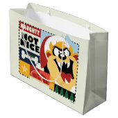 Grand Sac Cadeau LOONEY TUNES™ TAZ™ Naughty Not Nice (Dos Angle)