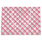 Grand Sac Cadeau Love Heart Motif (Devant)