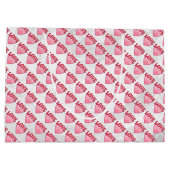 Grand Sac Cadeau Love Heart Motif (Dos)